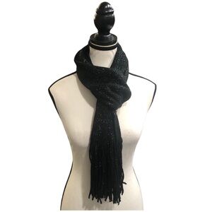 ▪️Women’s scarf with sparkles and fringes▪️